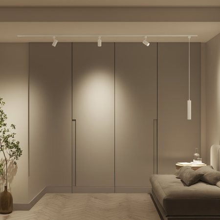 LED GU10 jednofázové biele EasyLink Paxie Philips závesné koľajnicové svetlo