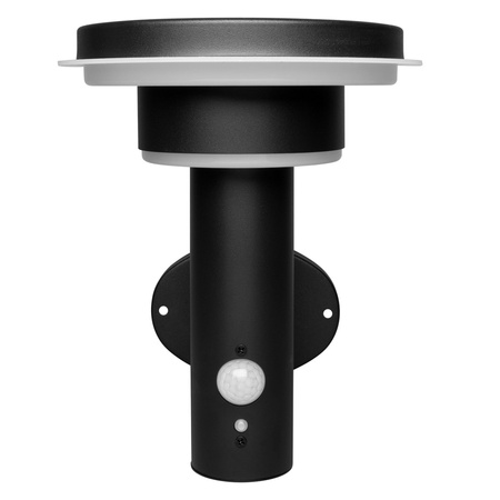 Vonkajšie nástenné svietidlo LED 6W 400lm 3000K IP44 čierne so senzorom pohybu a súmraku Endura Ledvance