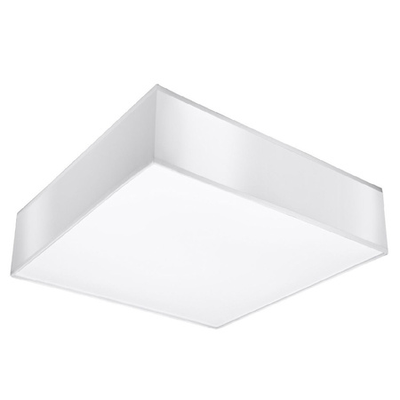 Stropné svietidlo Plafond 2x E27 Square White Minimalist Horus Sollux