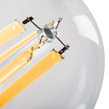 LED žiarovka E27 Edison A60 11W = 100W 1521lm 4000K neutrálna biela Clear XLEDIM Filament Kanlux