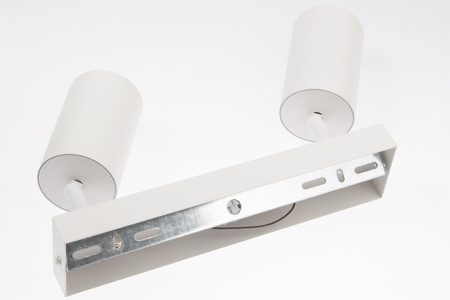 Stropné svietidlo QUALIS SPOT Reflektor Halogénové svietidlo 2xGU10 White