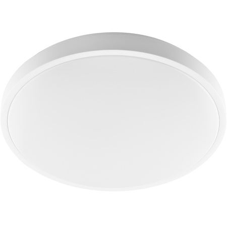 LED stropný plafón s povrchovou montážou 36W 4000K CELIS Round IP44 White Ring ALS LUMILED