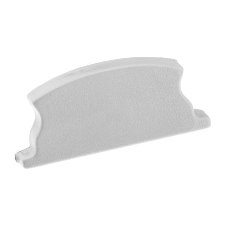 Koncovka pre profil A KM24K-S sivý plast