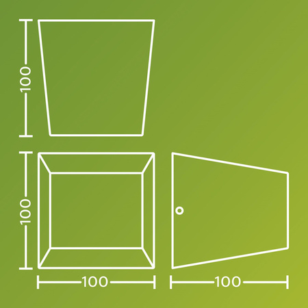 Záhradné nástenné svietidlo Vonkajšie fasádne svietidlo LED 4,3 W 800 lm 2700 K IP44 Antracit Alix Ultra Efficient Philips
