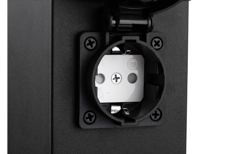 Záhradný stĺpik IBERI Outdoor Standing 230V 40cm 4x sieťová zásuvka LUMILED