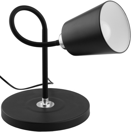 LED E27 čierna s nastaviteľnou výškou Kalso Lumiled stojaca lampa