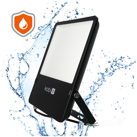 Vonkajšie LED reflektory Garden 200W 26000lm 4000K neutrálna biela 120° IP65 IK06 Black Seul Kobi