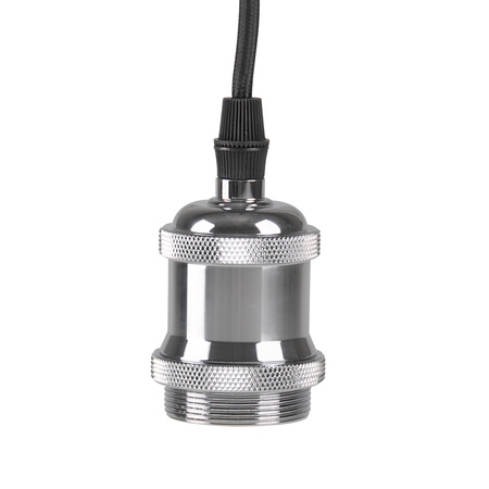 Stropné závesné svietidlo E27 Chrome Nola Sanico Goldlux