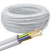 Elektrický kábel OMY 300/300V 3x1,5 mm WHITE 1 m