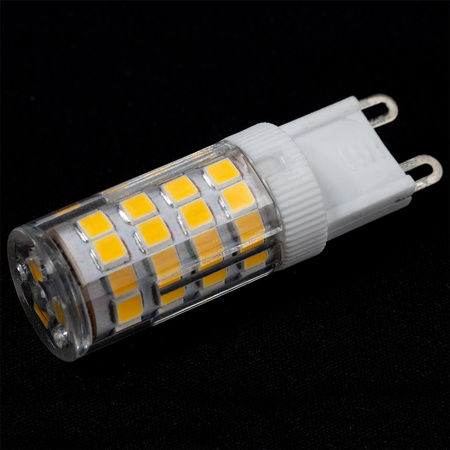 5x LED žiarovka G9 Capsule 5W = 40W 460lm 3000K teplá biela 360° LUMILED