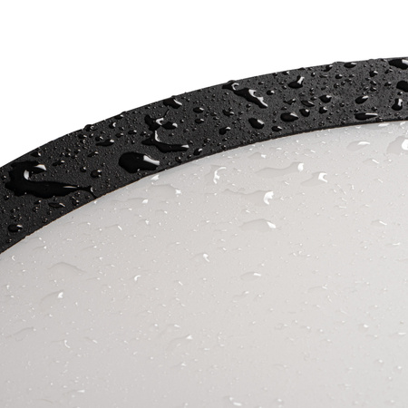 Plafond LED stropné svietidlo 40W 4050lm CCT IP65 Round Black BENO KANLUX