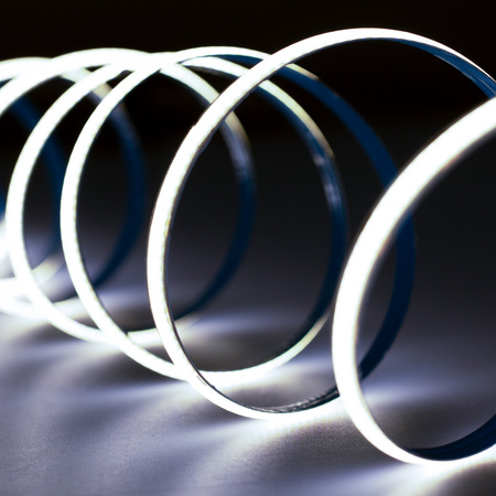 LED pás COB 12V 250W 9600LED Cold 8mm 25m