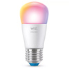 LED žiarovka E27 guľka P45 4,9W = 40W 470lm 2200-6500K RGB + TW Smart SMART WiFi Bluetooth App WiZ