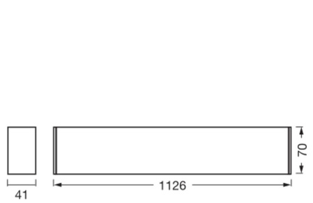 30W 3500lm 4000K, neutrálna biela stmievateľné biele kancelárske svietidlo Ledvance Line