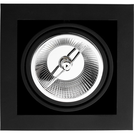 Halogénové svietidlo GU10 ES111 Square Black CANIS LUMILED