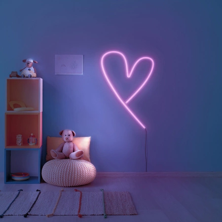 LED pásik 17W 12V IP65 Pink Neon 2m Sanico Goldlux