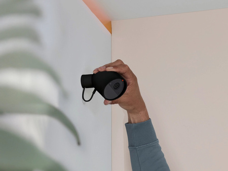 Vonkajšia káblová kamera IP 2K QHD 1440p CMOS Black Zigbee WiFi SMART Bezpečnostná kamera Secure Philips HUE