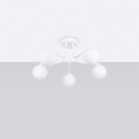 Stropné závesné svietidlo 5x G9 White Astral French Sky SL.1660 Sollux