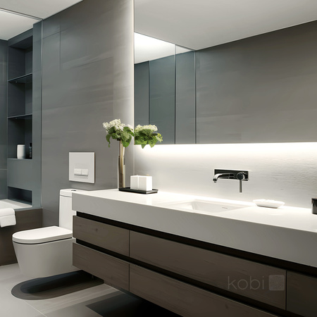 Vonkajší LED pás 5W 475lm 4000K neutrálna biela 1600LED 12V 5m IP65 CRI90 Tramo Premium Kobi