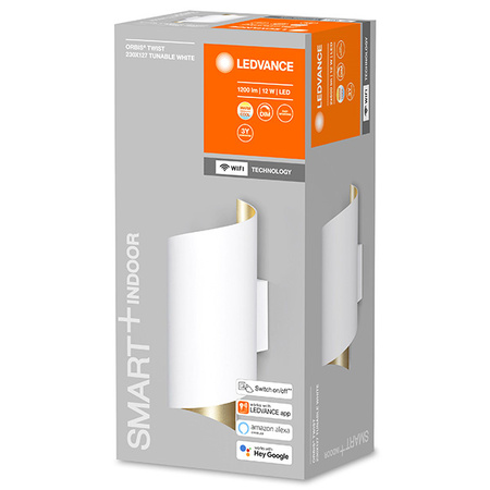 Inteligentné nástenné svietidlo LED 12W 900lm CCT Stmievateľné biele SMART+ WiFi Orbis Ledvance