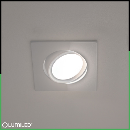 Halogénové stropné svietidlo Square GU10 MR16 White TRIAM LUMILED