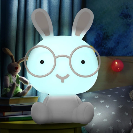 Dekoratívna LED lampa 2,5 W 110 lm 4000 K, neutrálna biela RGB biela stmievateľná Sanico Rabbit Goldlux