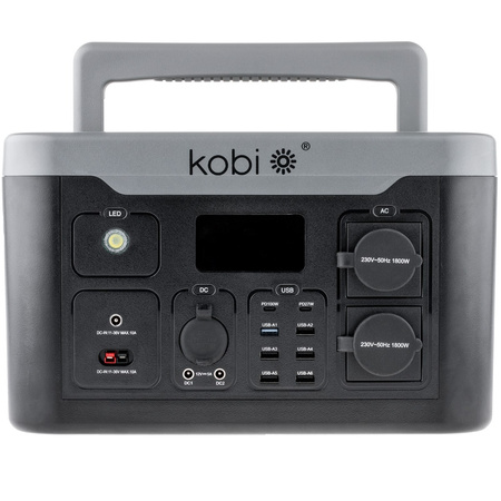 Energy Bank Powerbox Prenosná mobilná napájacia stanica 1800W Premium KOBI