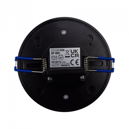 PIR senzor pohybu a súmraku IP44 Skrytá / povrchová montáž čierny 20m 360° CP Ecolight