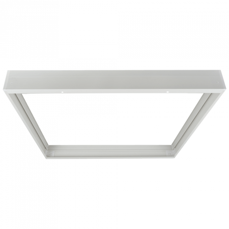 Rámček na povrchovú montáž pre LED panely 60x60 PVC 65mm White Ecolight