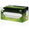 10x LED žiarovka ES111 GU10 15W = 100W 1521lm 4000K neutrálna biela 38° LUMILED