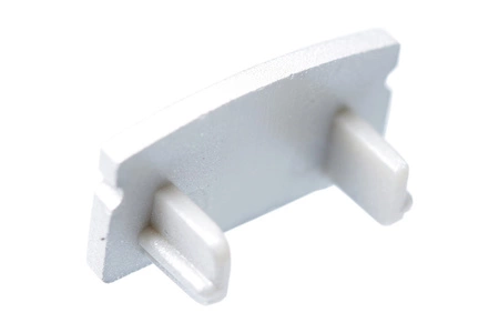 Profilová koncovka KM36K-S sivý plast