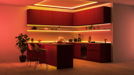 LED pásik 10,2 W RGBIC 4 m Smart SMART WiFi Bluetooth aplikácia WiZ