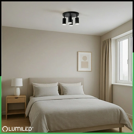 SPOT TUBA Reflektor LED stropné svietidlo 4xGU10 Halogénové svietidlo Plafond