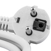 Sieťový predlžovací kábel zástrčka - zásuvka s uzemnením 1,5m 3x1mm 13A biely ECOLIGHT