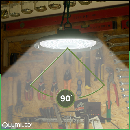 Priemyselné LED výrobné svietidlo HIGH BAY 150W 4000K IP65 pre BLITZ LUMILED Warehouse