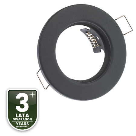 6x kruhové svietidlo LUMILED ARDALI Graphite MR16 GU10 na zapustenie