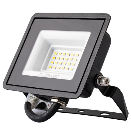 LED reflektor ZUNA2 20W 1800lm 4000K IP65 Black LUMILED