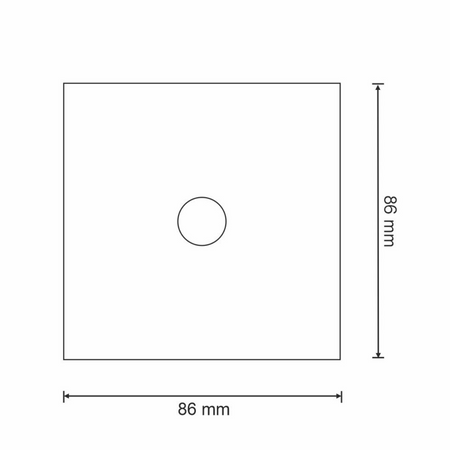 Dotykový spínač s kondenzátorom biely Tuya Smart WiFI Sanico Goldlux