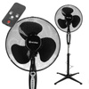 Cirkulačný ventilátor stojaci vietor čierny 45W diaľkové ovládanie VIENTO-R Windstar Kobi
