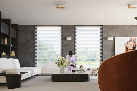 Nástenné svietidlo 2x E27 Square Brown Škandinávsky Lappo Sollux