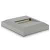 LED 2W 4000K Square Grey Steplight VT-1152 V-TAC schodiskové svietidlo