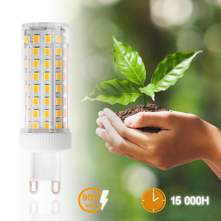 LED žiarovka G9 kapsula 12W = 100W 1152lm 3000K teplá biela 360° LUMILED