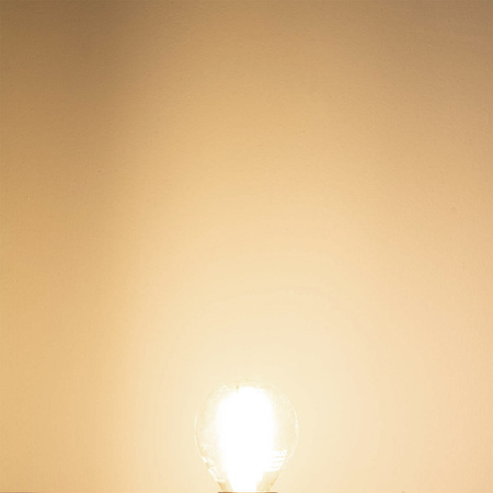 LED žiarovka E14 guľka P45 4W = 40W 470lm 4000K neutrálna biela 360° FILAMENT LUMILED