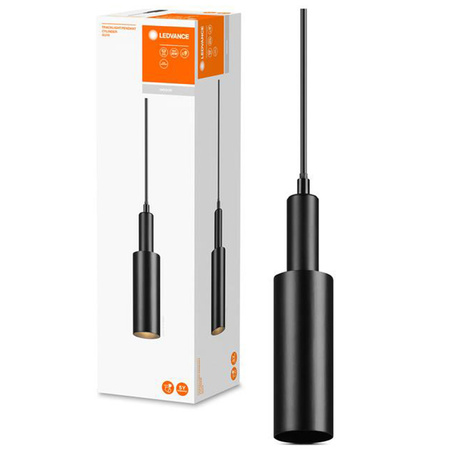 GU10 závesné stropné svietidlo čierne Tracklight Ledvance