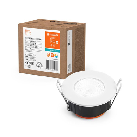 LED zapustené stropné zapustené bodové svietidlo 6W 600lm CCT stmievateľné Mesh White Downlight Slim Ledvance