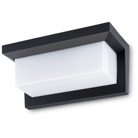 Záhradná lampa E27 Obdĺžniková nástenná lampa LEVIS LUMILED