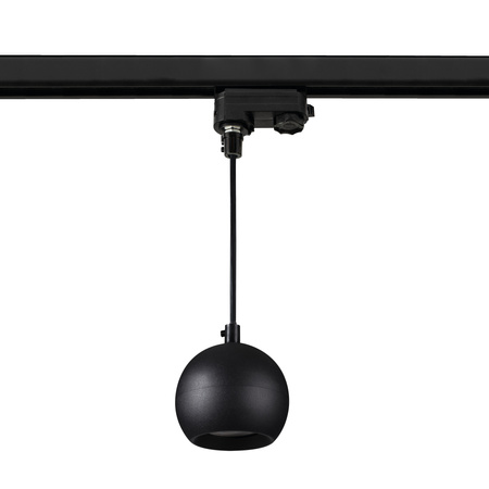 Adaptér pre závesné svietidlá na prípojnice 10A Black TEAR Kanlux