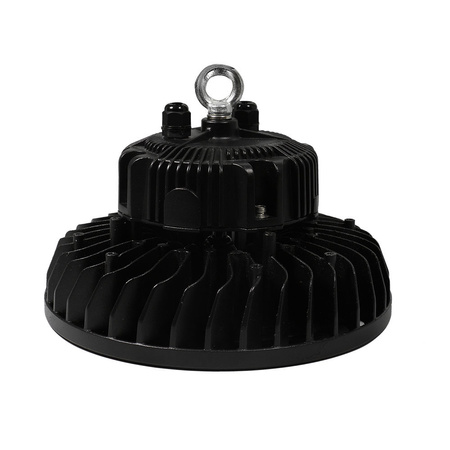 Svietidlo LED High-Bay 200W 6400K S napájaním MEANWELL Black Samsung Chip VT-9-200 V-TAC