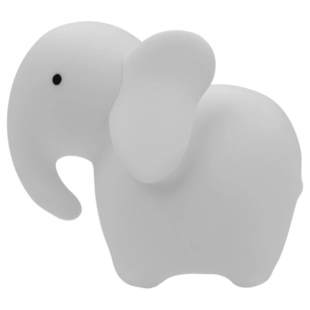 Detské LED nočné svetlo 1W 3000K teplá biela + viacfarebné RGB dobíjacie 500mAh biele MARY'S DOG