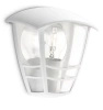 Záhradné nástenné svietidlo Vonkajšia lampa E27 IP44 White Creek Philips